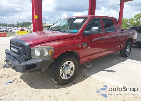 2007 Dodge Ram 2500 Slt из США, поврежденный, VIN 3D7KR29A47G770834